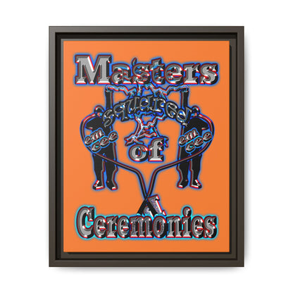 em cee squared - framed canvas art (crusta)