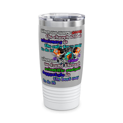 doggystyle - Ringneck Tumbler, 20oz (light grey)