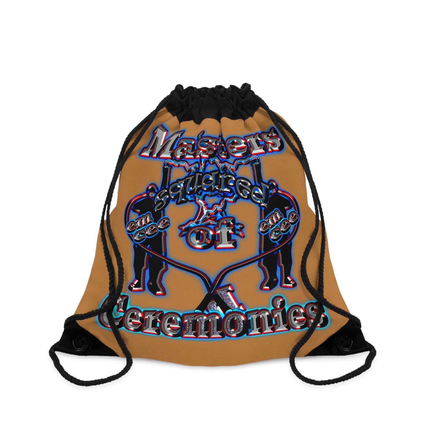 em cee squared - Drawstring Bag (light brown)
