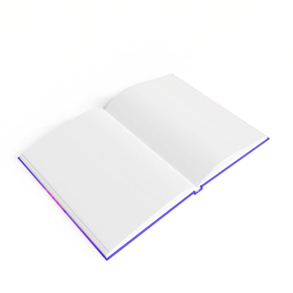 hoes b4 bros - journal-blank (purple-pink wave)