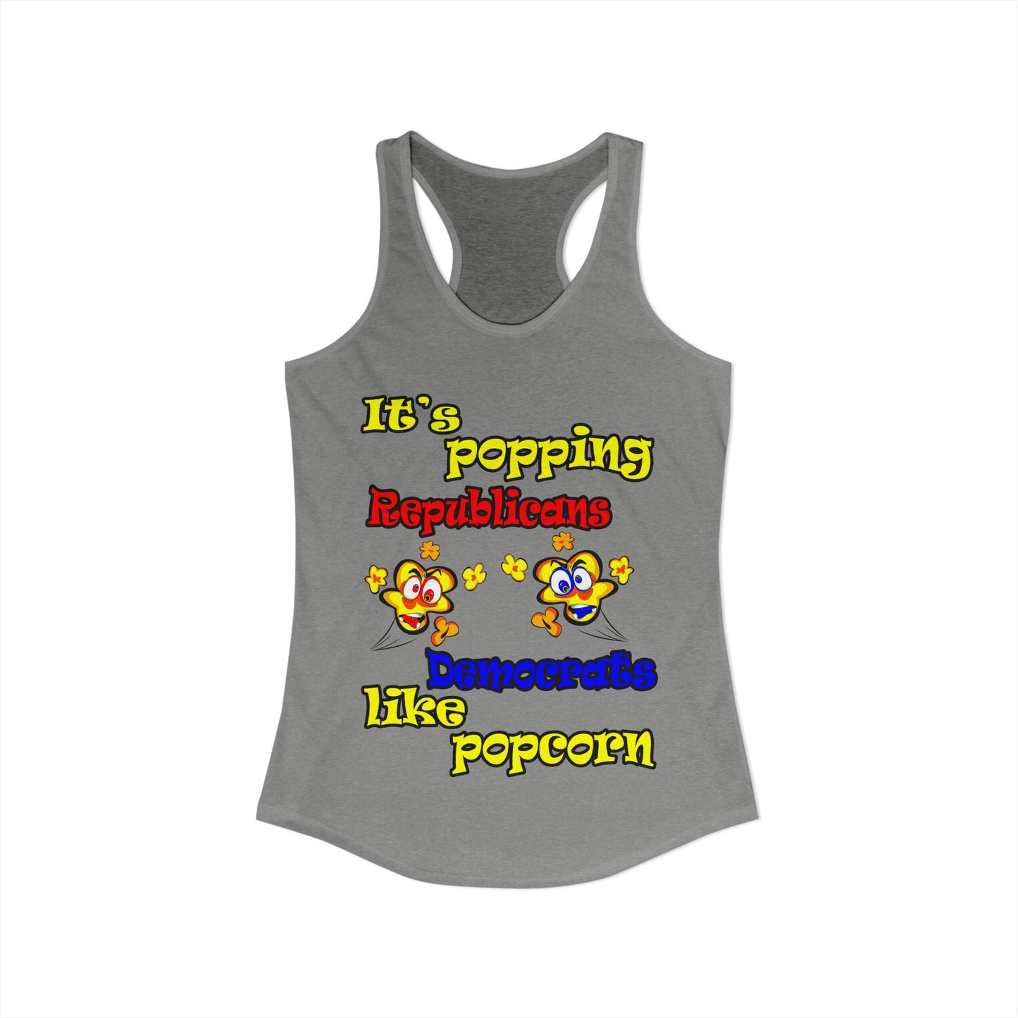 popping like popcorn - Women's Ideal Racerback Tank