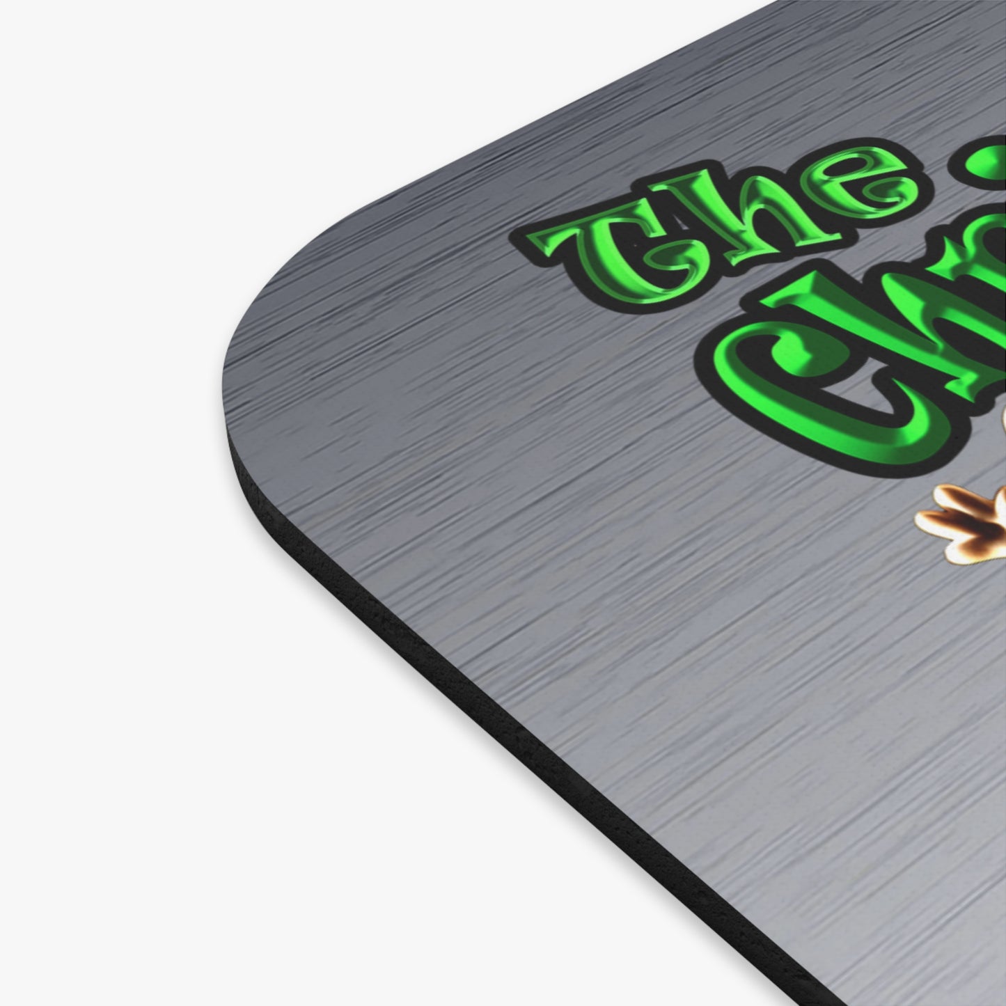 christmas spirits of boston - Mouse Pad (Rectangle) (brushed nickel)