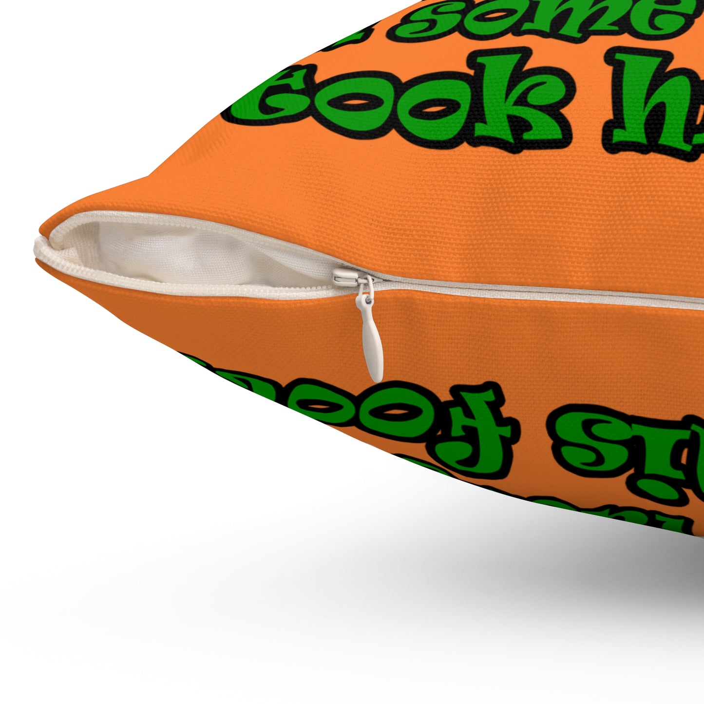 turtle race - Spun Polyester Square Pillow - (crusta)