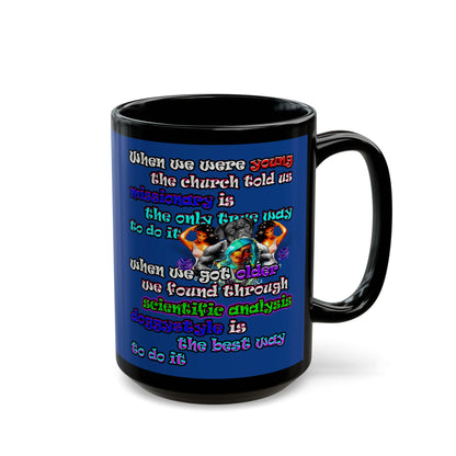 doggystyle - Black Mug (dark blue)