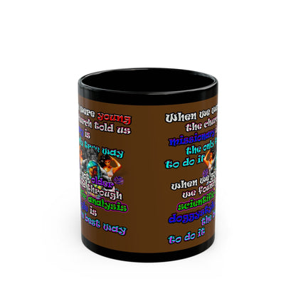 doggystyle - Black Mug (brown)