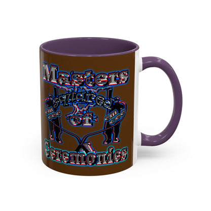 em cee squared - Accent Mug (brown)