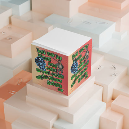 og - note cube (yellow-orange wave)