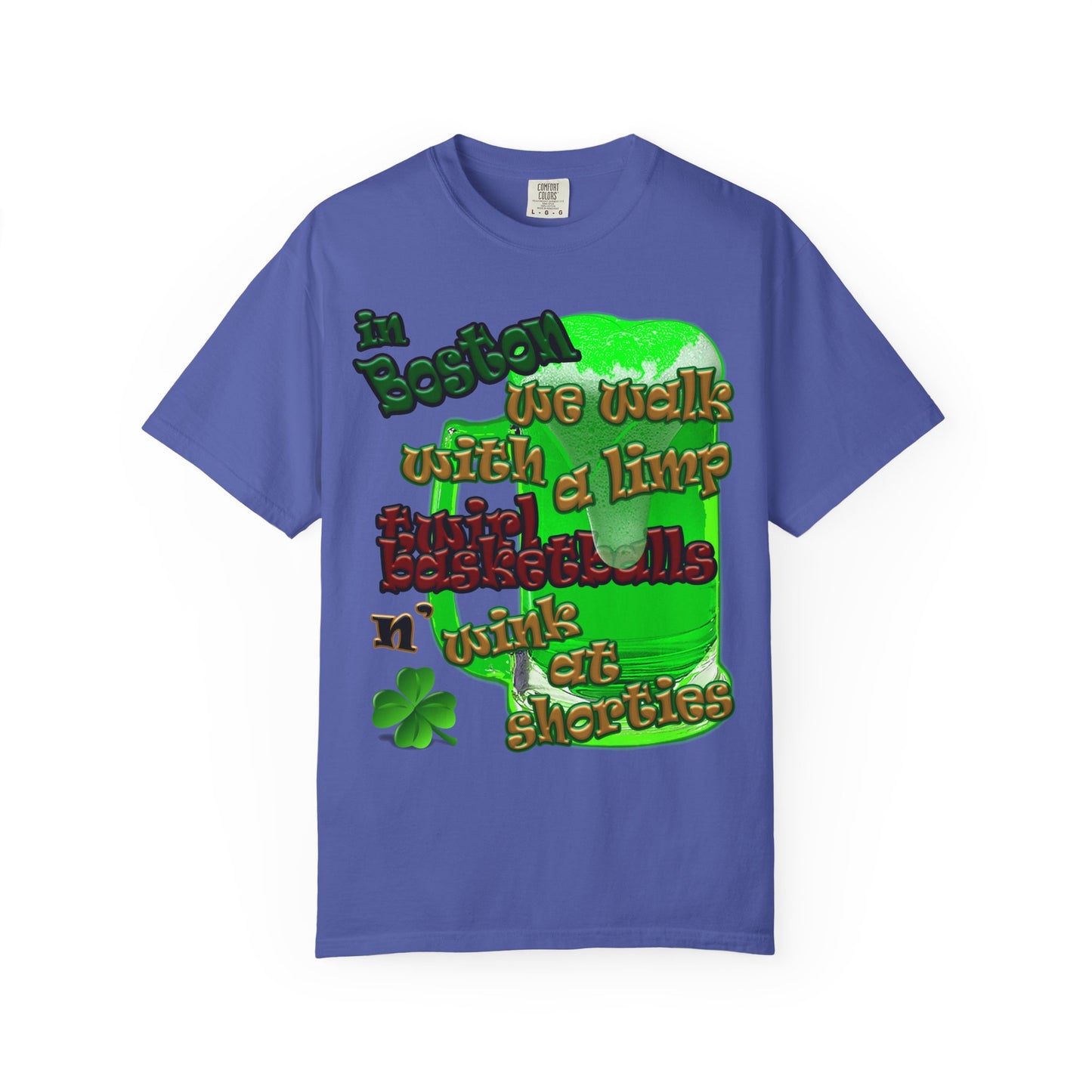 celtics logo - Unisex Garment-Dyed T-shirt