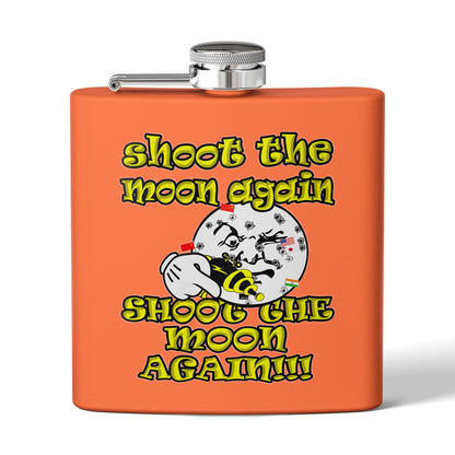 shoot the moon again - Stainless Steel Flask