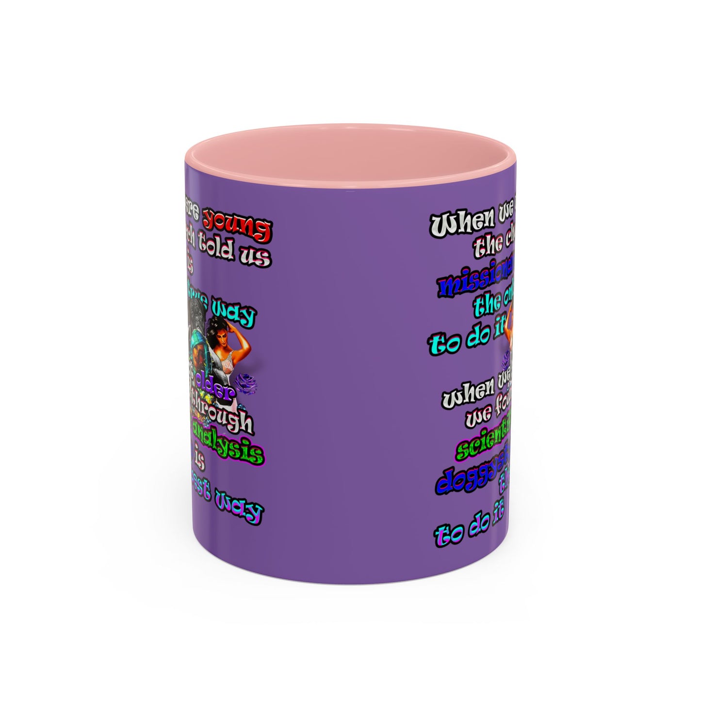 doggystyle - Accent Mug (light purple)