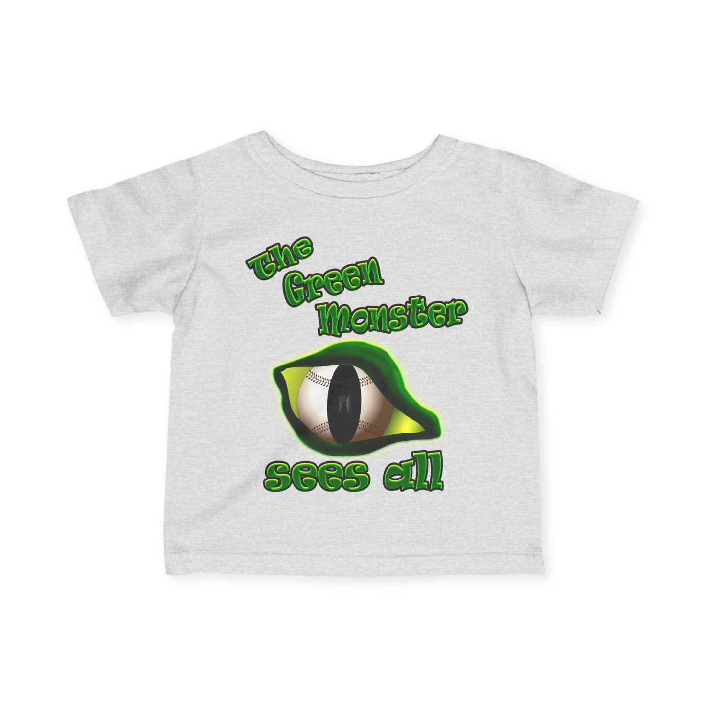 green monster - Infant Fine Jersey Tee