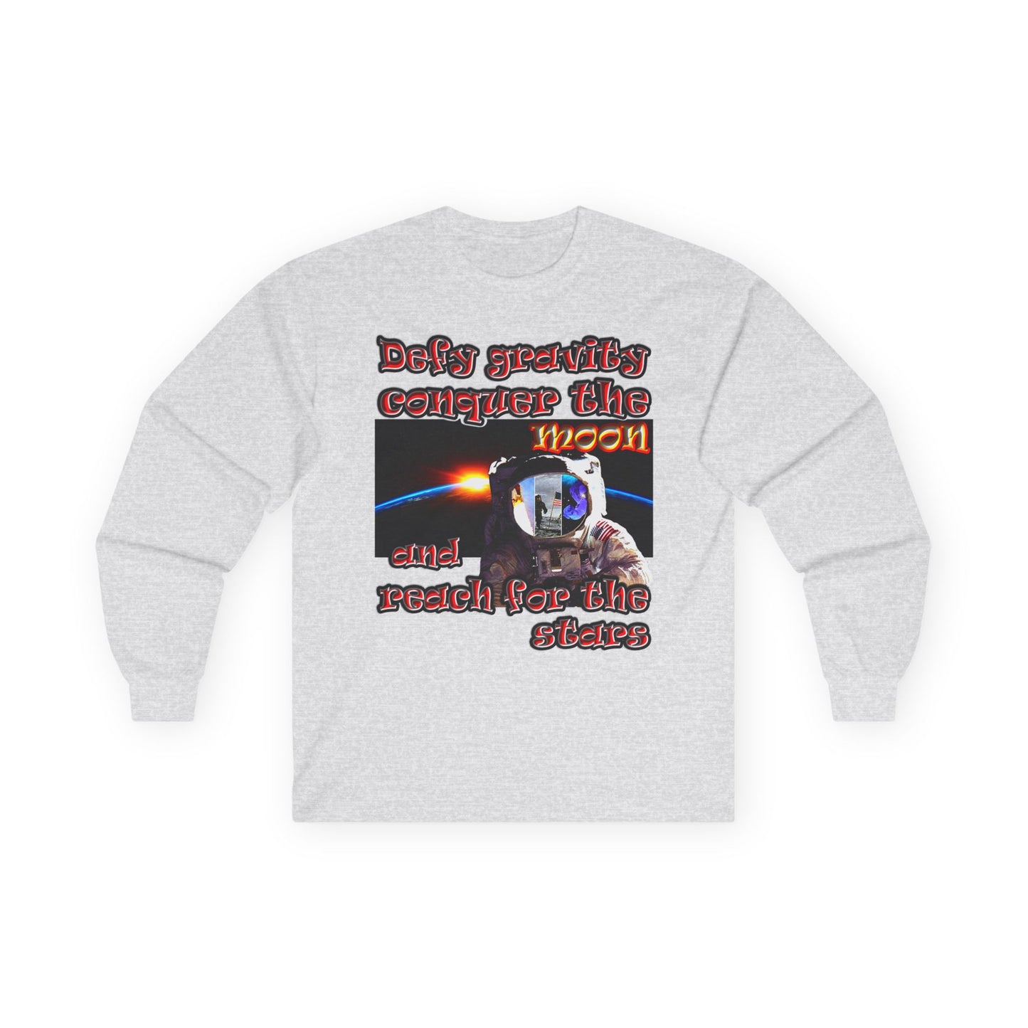 defy conquer reach - Ultra Cotton Long Sleeve Tee