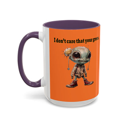 I don't care that your grey - Accent Mug (crusta)