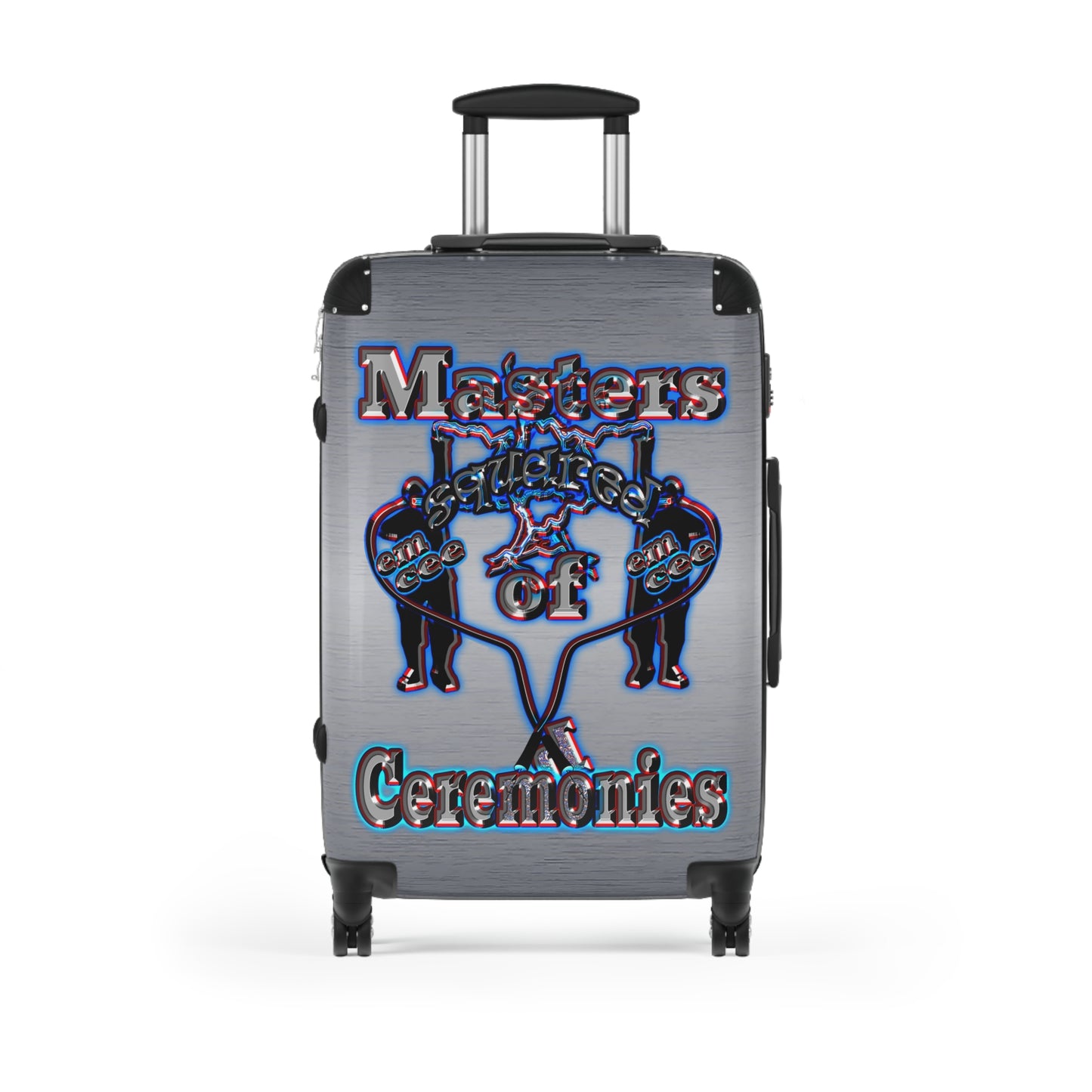 em cee squared - Suitcase (brushed nickel)