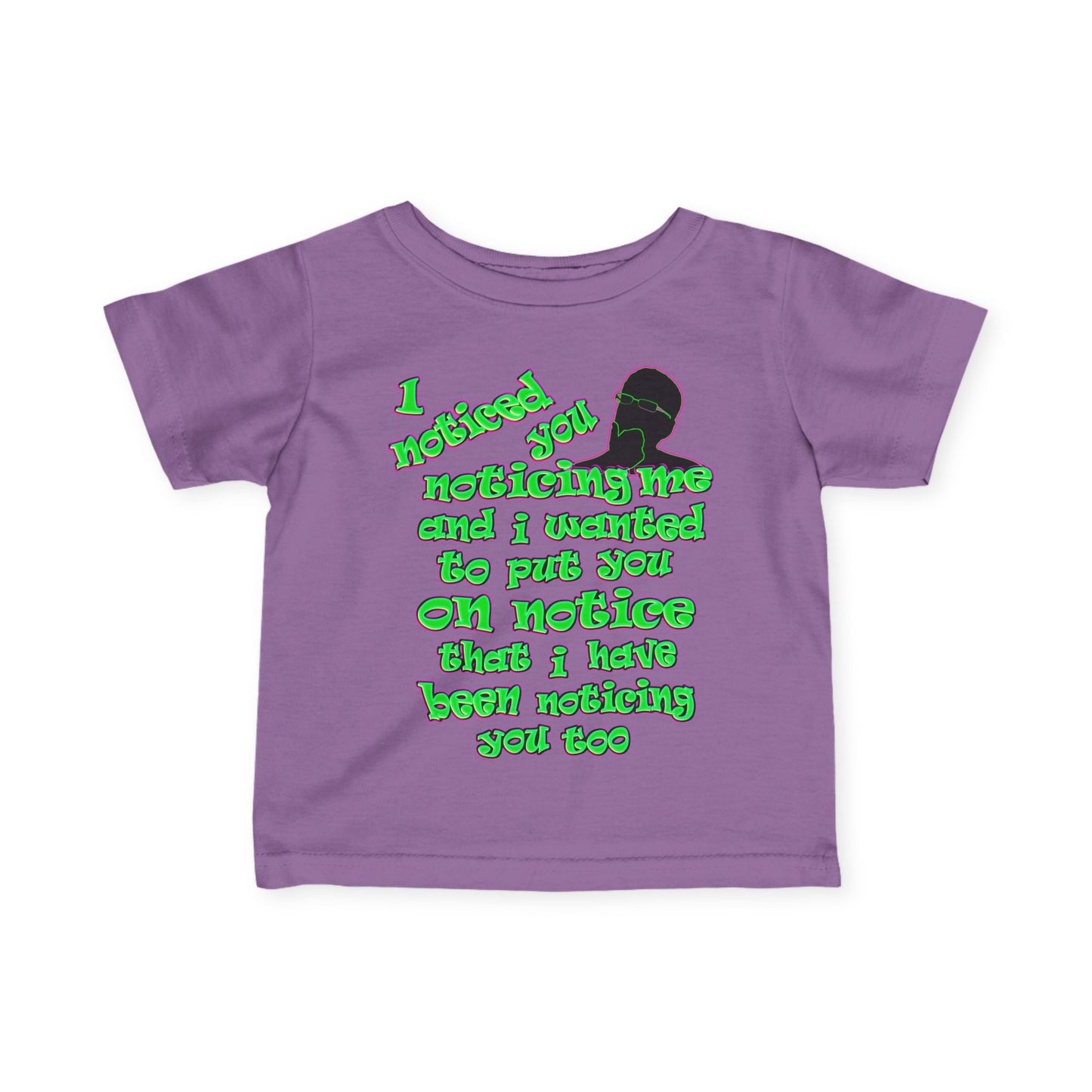 noticed you noticing - Infant Fine Jersey Tee