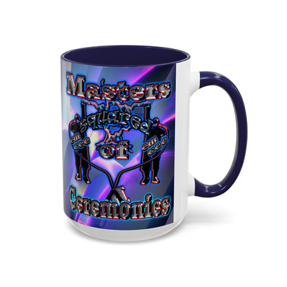 em cee squared - Accent Mug (grey-pink wave)
