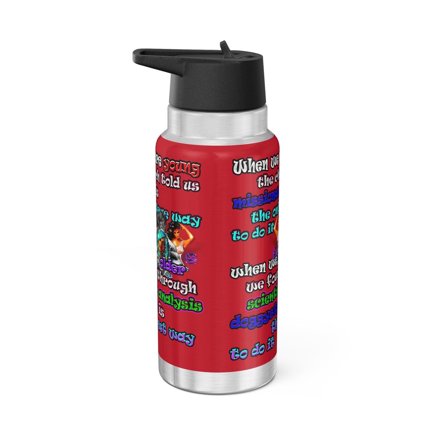 doggystyle - Gator Tumbler, 32oz (dark red)