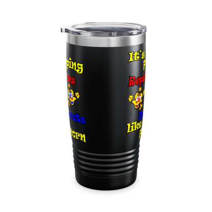 popping like popcorn - Ringneck Tumbler, 20oz