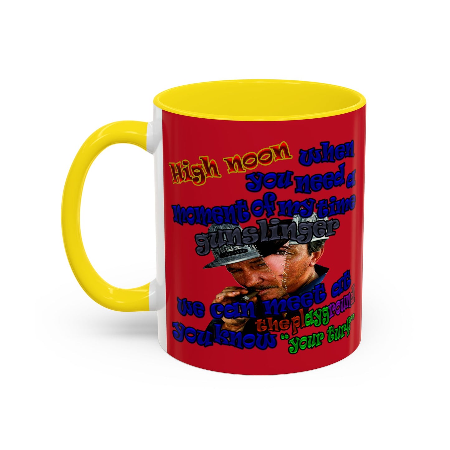 high noon - Accent Mug (dark red)