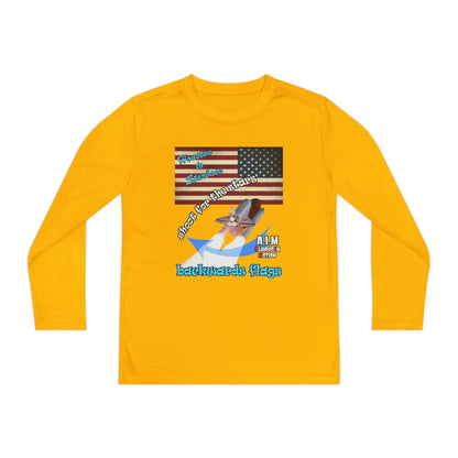 shoot for the stars - Youth Long Sleeve Competitor Tee