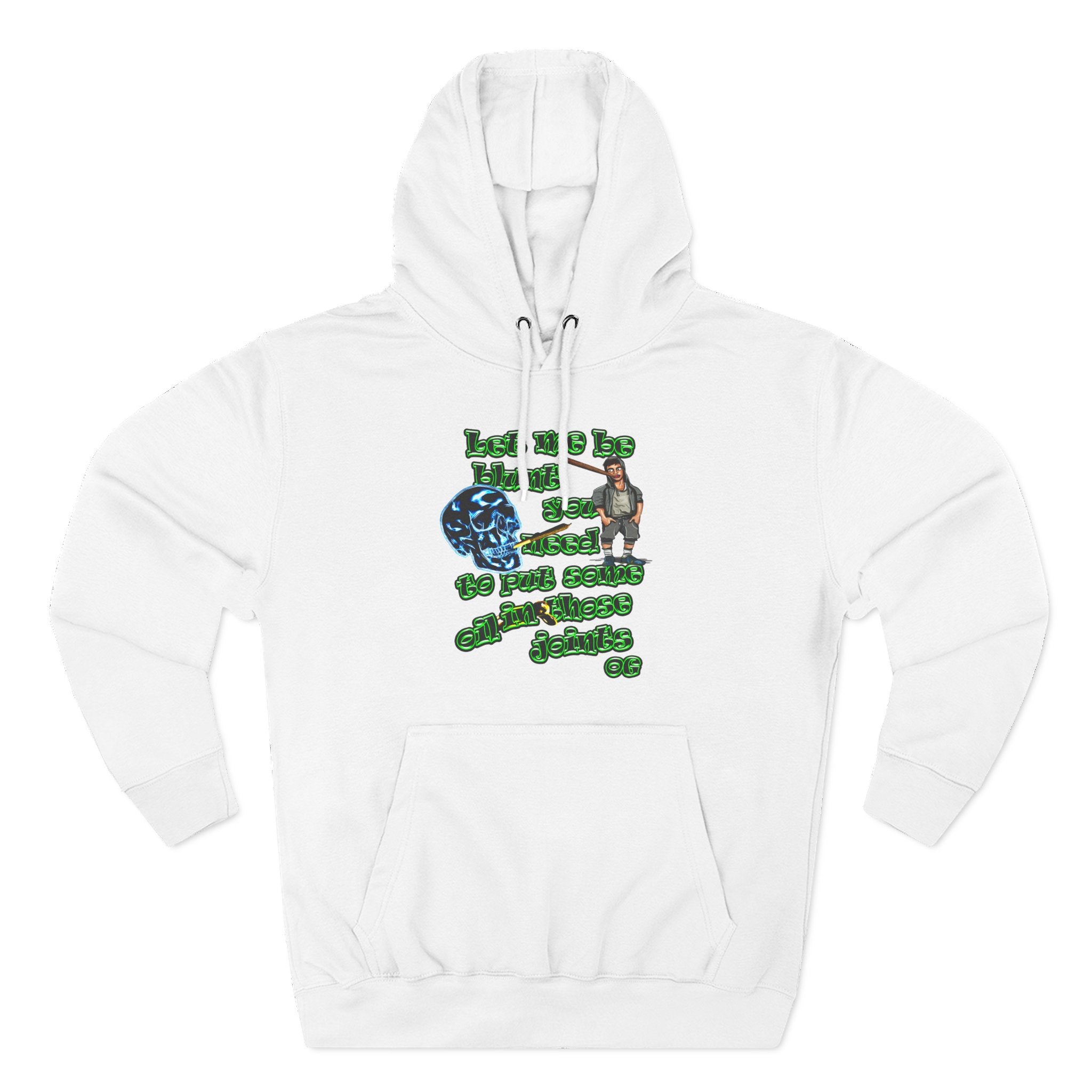 og - Three-Panel Fleece Hoodie