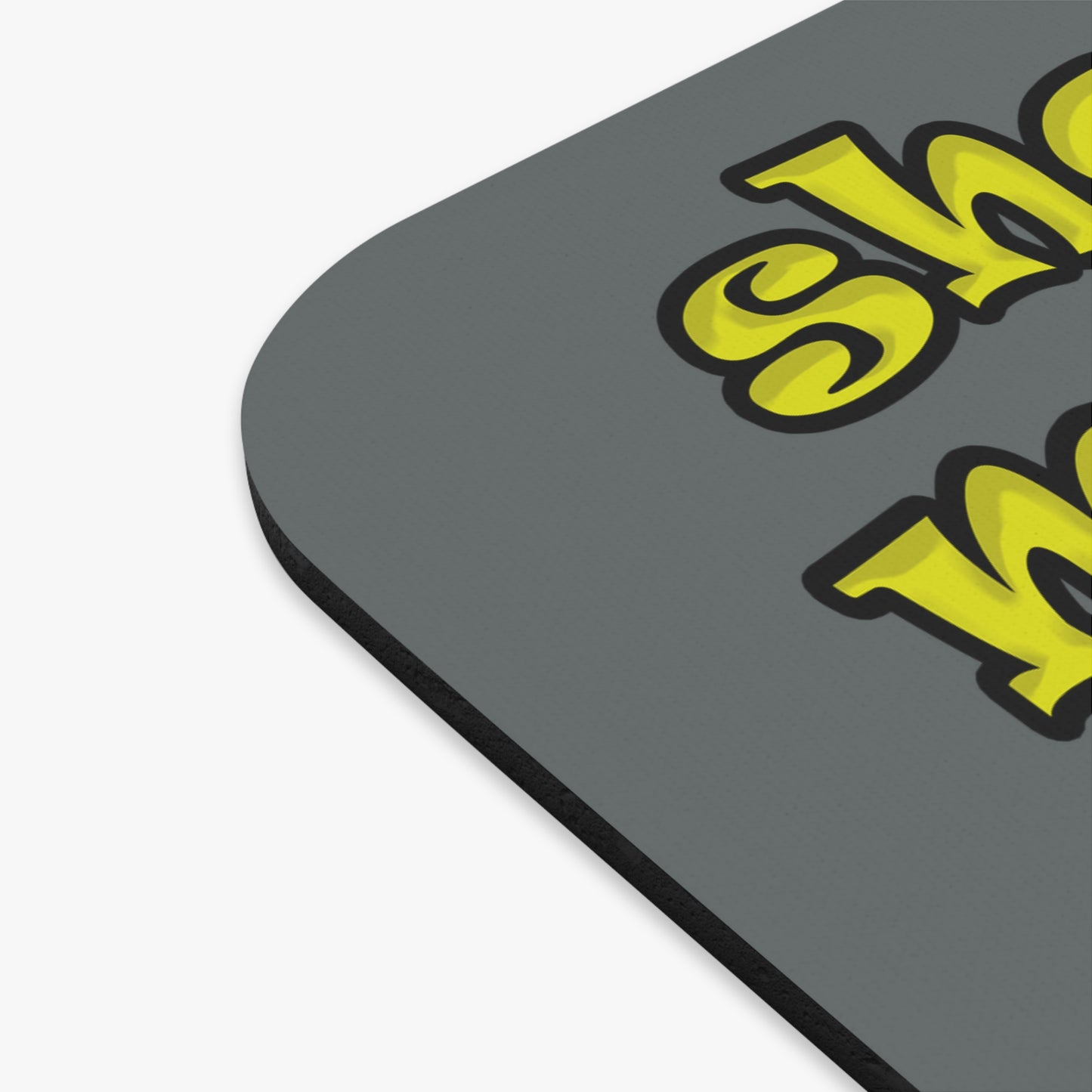 shoot the moon again - Mouse Pad (Rectangle) (dark grey)