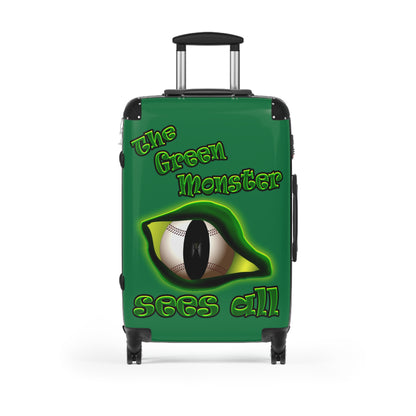 green monster - Suitcase (dark green)