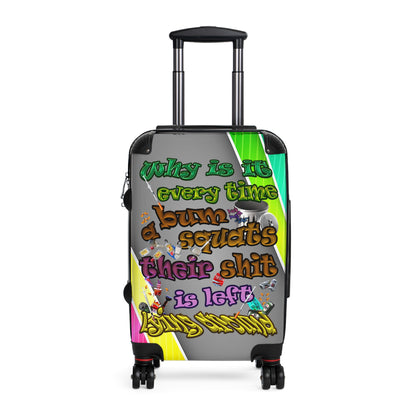 the bum's shit - Suitcase (rainbow split)
