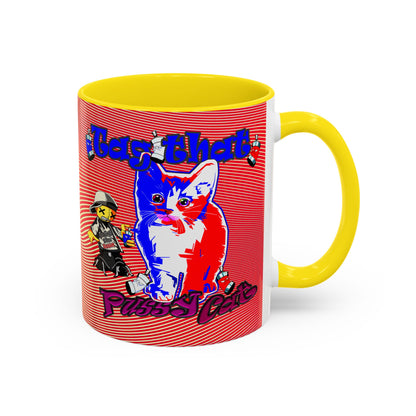 tag that - Accent Mug (yellow-orange wave)
