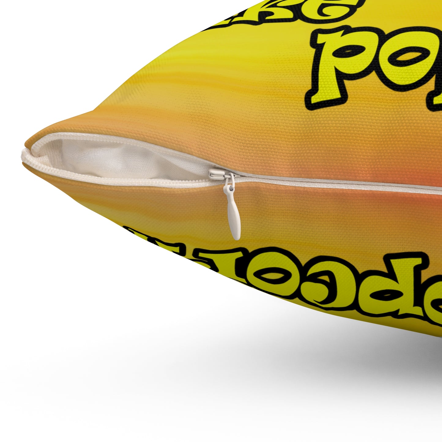 popping like popcorn - Spun Polyester Square Pillow - (color blur)