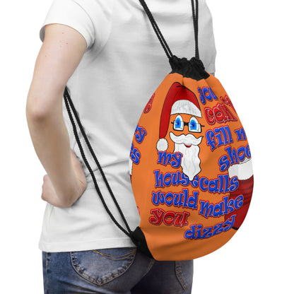 santa's shoes - Drawstring Bag (crusta)