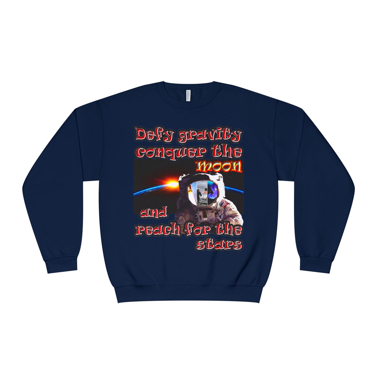 defy conquer reach - Unisex NuBlend® Crewneck Sweatshirt