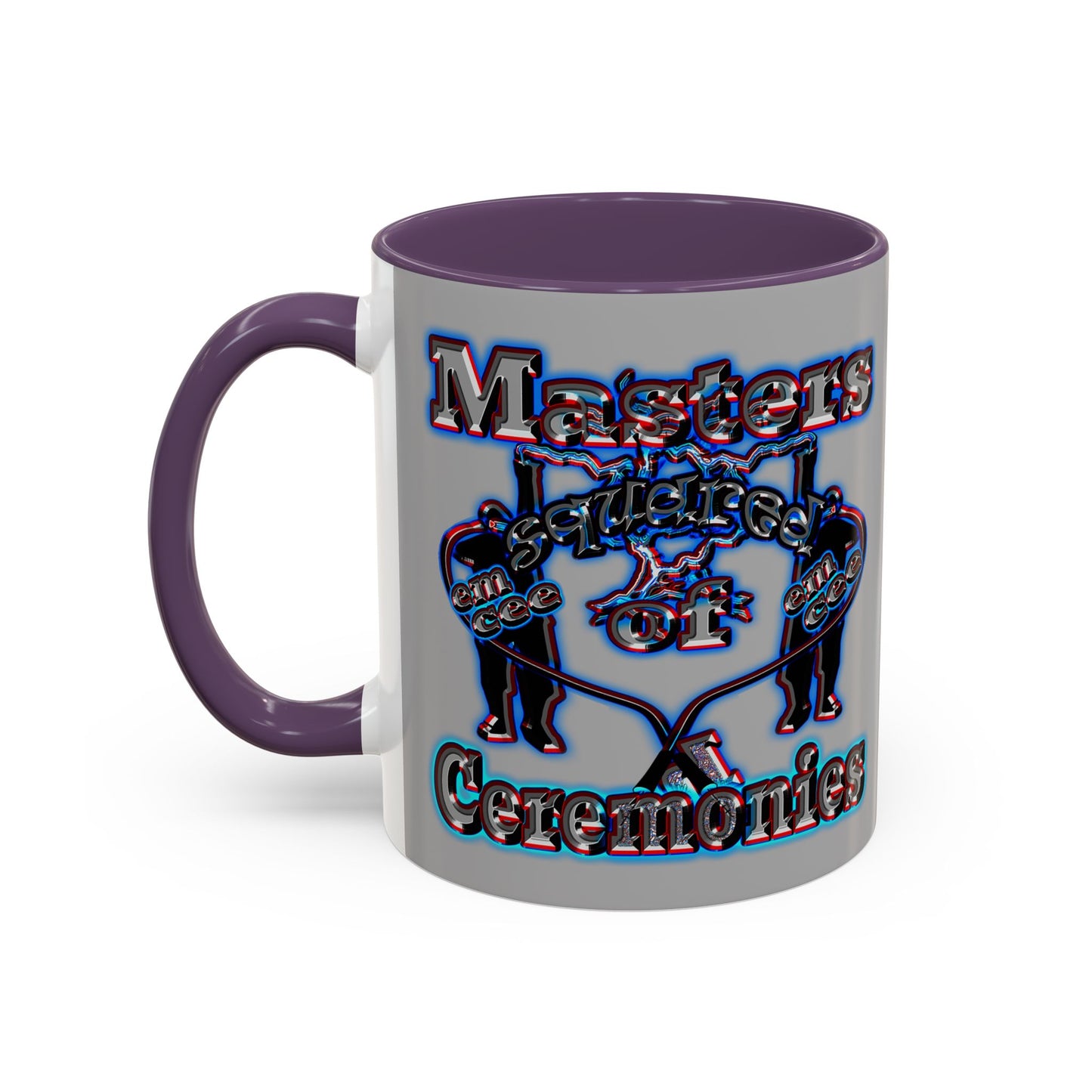 em cee squared - Accent Mug (light grey)