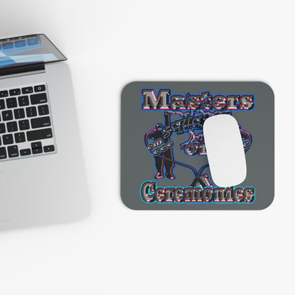 em cee squared - Mouse Pad (Rectangle) (dark grey)