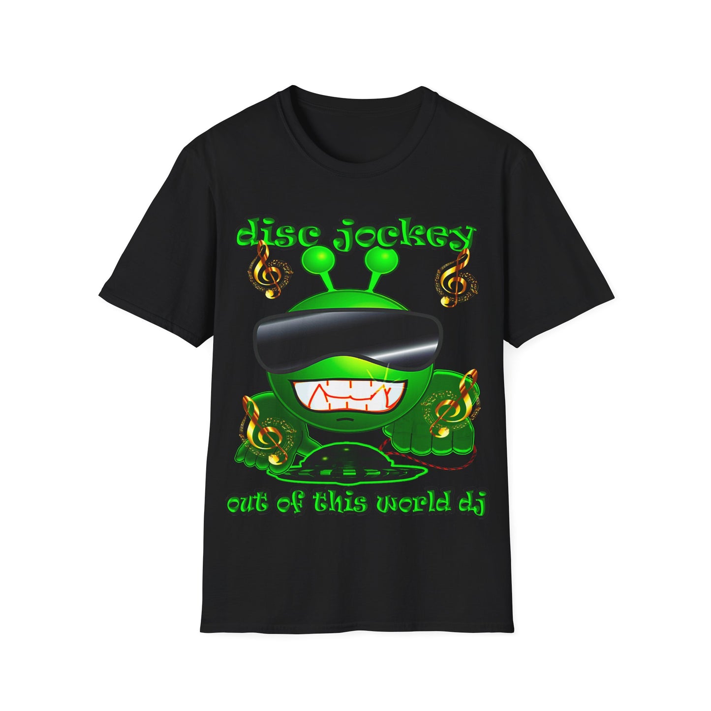 disc jockey - Unisex Softstyle T-Shirt