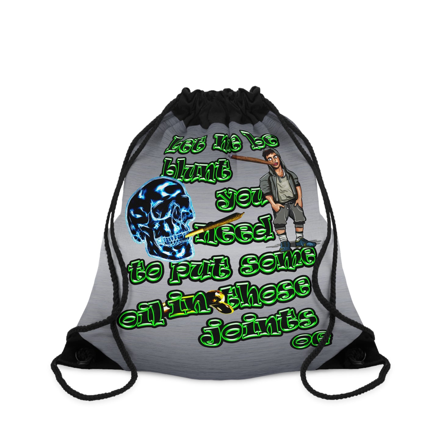 og - Drawstring Bag (brushed nickel)