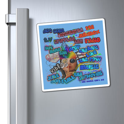 drop the beat - Magnets - (light blue)