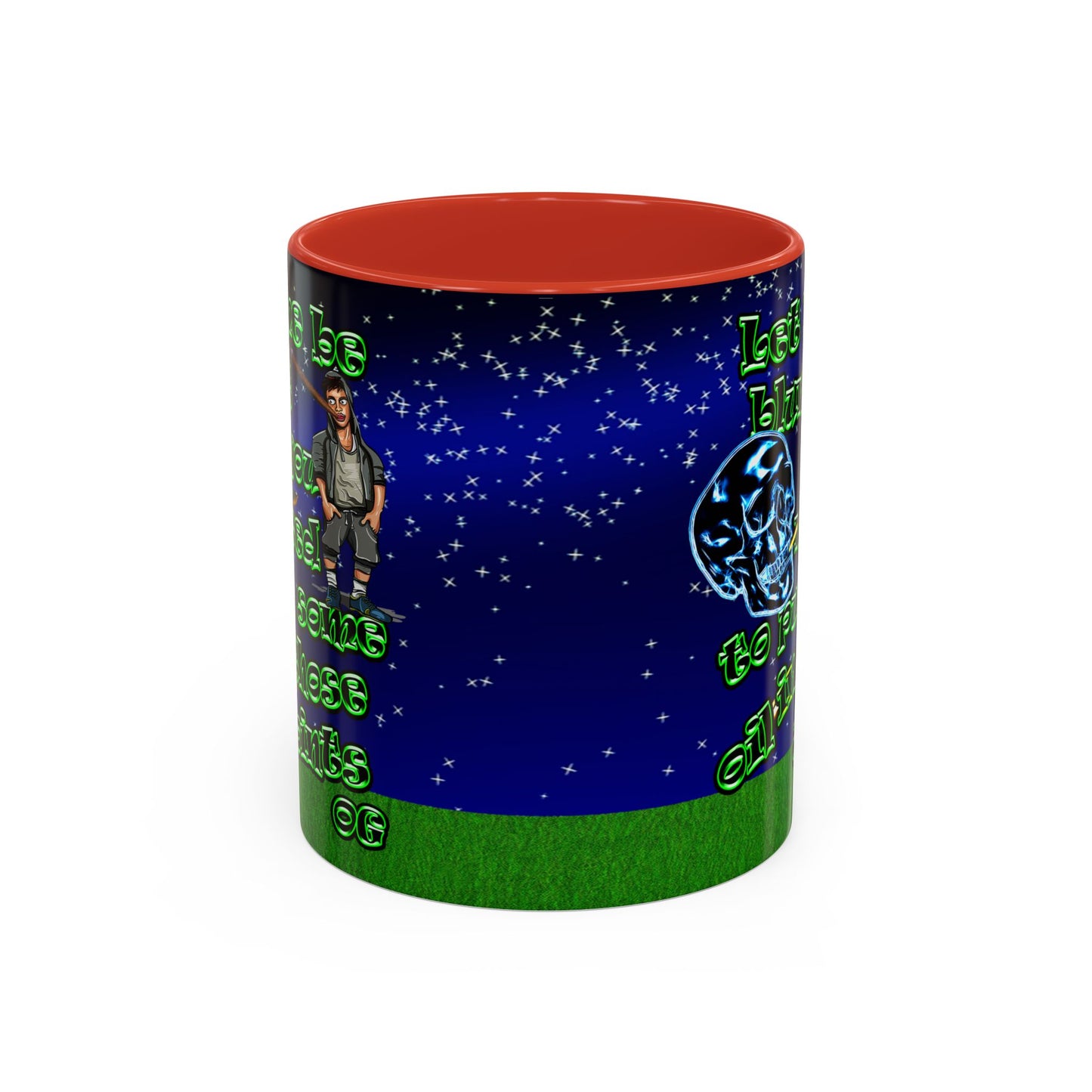 og - Accent Mug ('snoops' background)