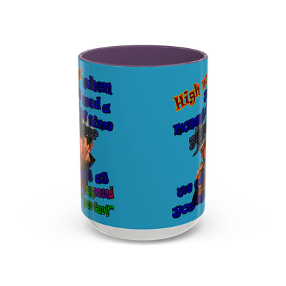 high noon - Accent Mug (turquoise)