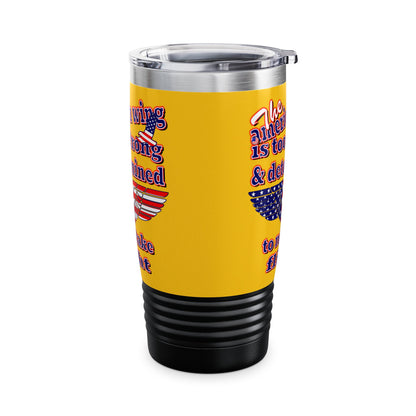 american wing - Ringneck Tumbler, 20oz (yellow)