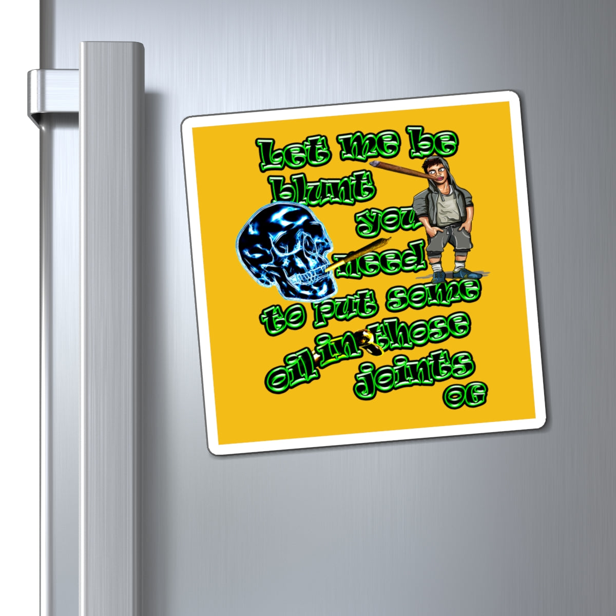 og - Magnets - (yellow)