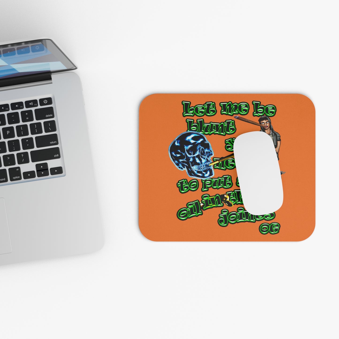 og - Mouse Pad (Rectangle) (crusta)