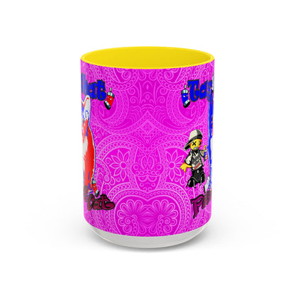 tag that - Accent Mug (pink swirl)