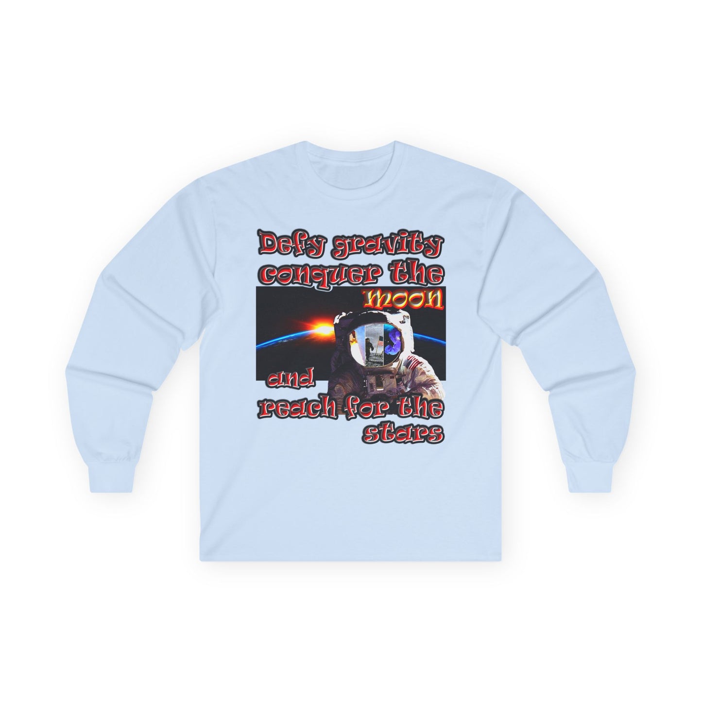 defy conquer reach - Ultra Cotton Long Sleeve Tee