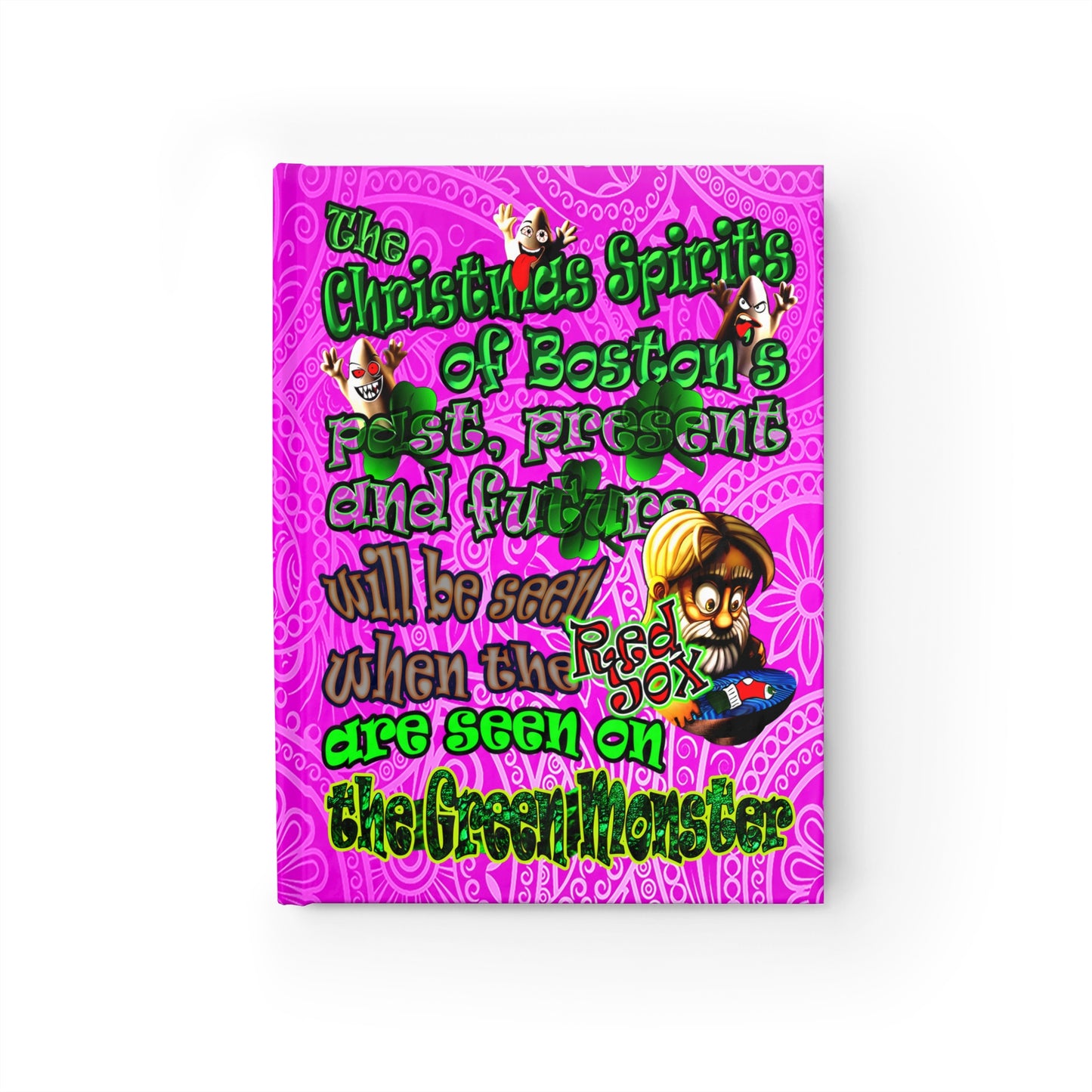 christmas spirits of boston - journal-blank (pink swirl)