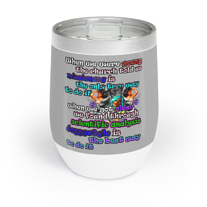 doggystyle - Chill Wine Tumbler (light grey)