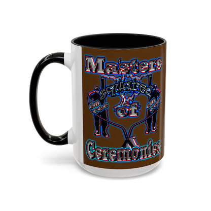 em cee squared - Accent Mug (brown)