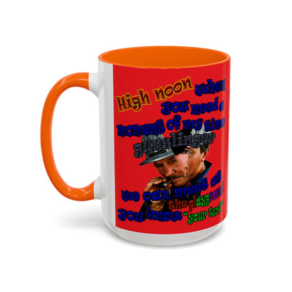 high noon - Accent Mug (red)