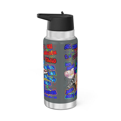 drop the beat - Gator Tumbler, 32oz (dark grey)