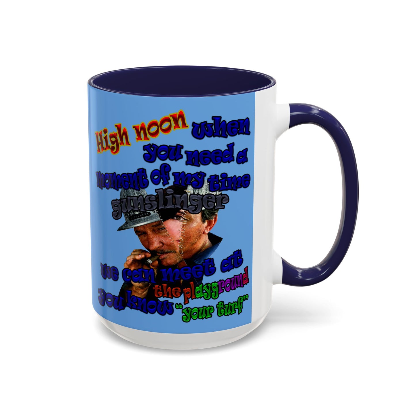 high noon - Accent Mug (light blue)